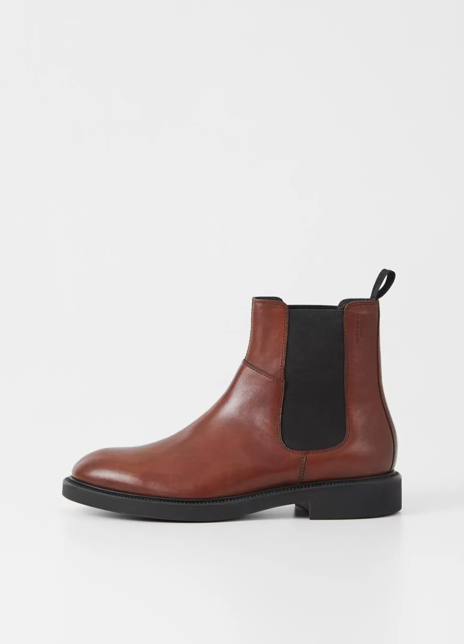 Vagabond Alex M Bottes Marron Cuir Sale