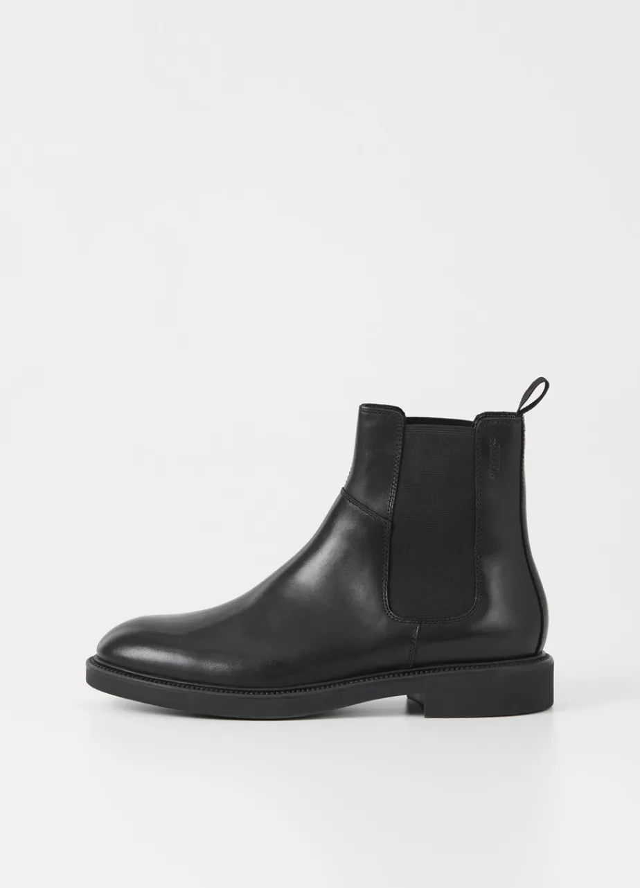 Vagabond Alex M Bottes Noir Cuir New