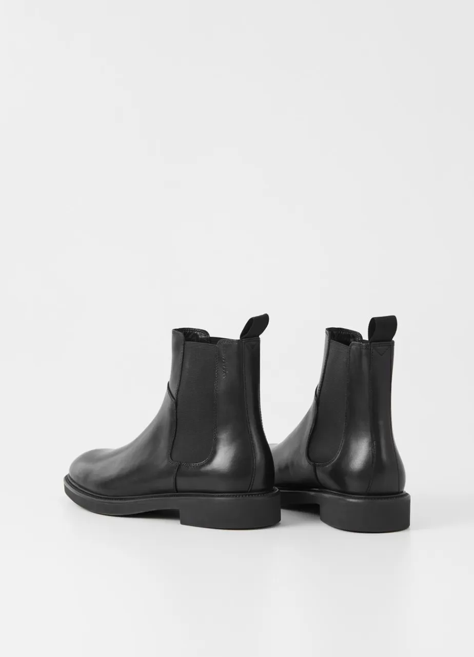 Vagabond Alex M Bottes Noir Cuir New