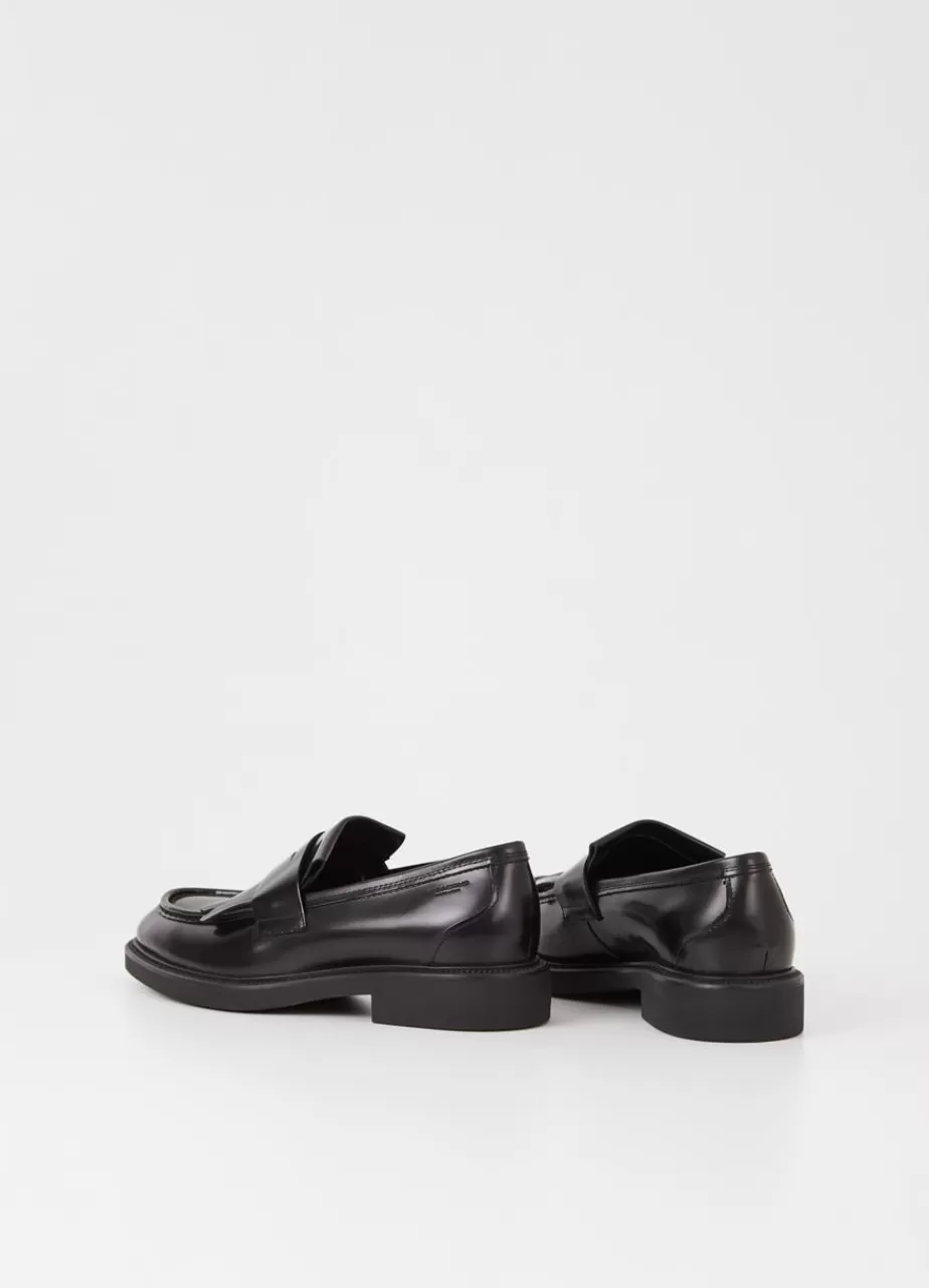 Vagabond Alex M Loafer Noir Cuir Glace Best