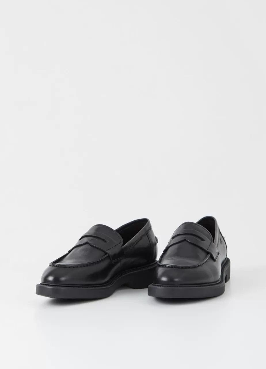 Vagabond Alex W Loafer Noir Cuir Best Sale