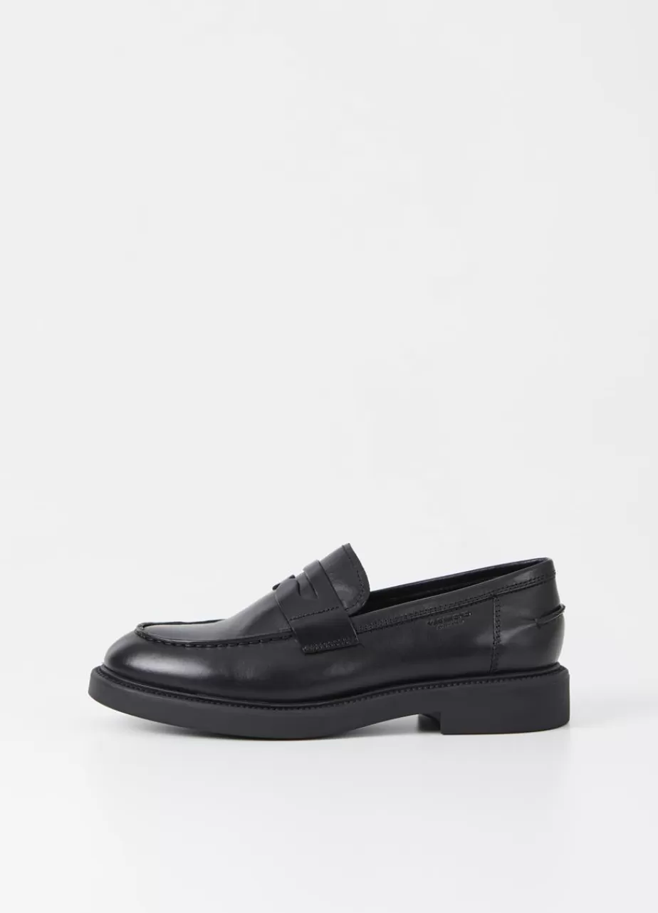 Vagabond Alex W Loafer Noir Cuir Shop