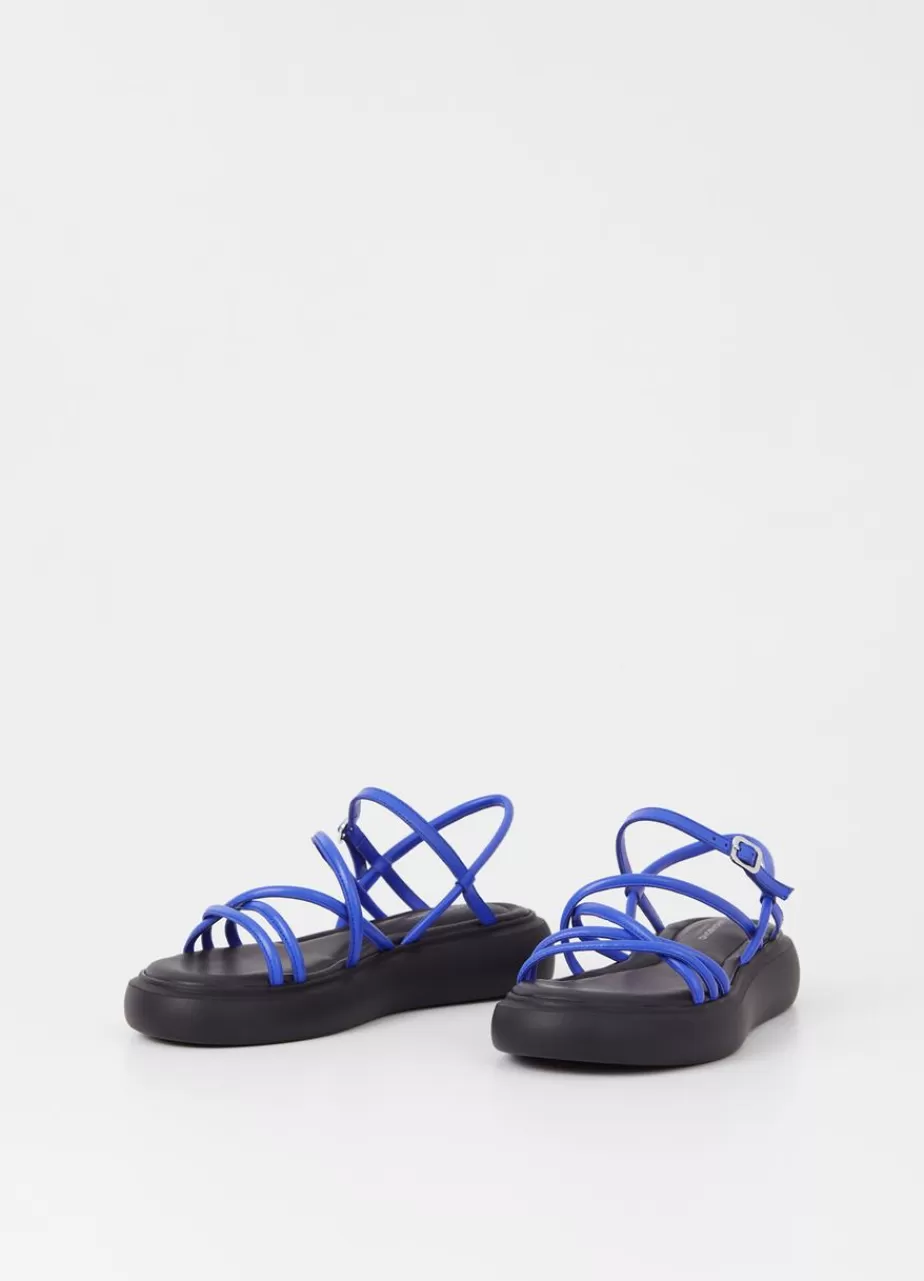 Vagabond Blenda Sandales Bleu Cuir New