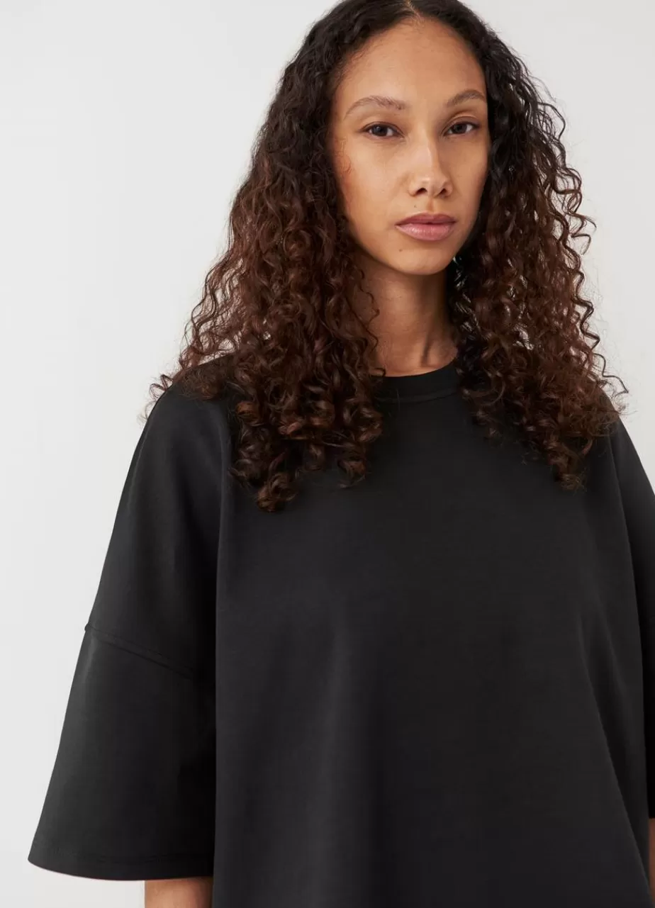 Vagabond Boxy T-Shirt Noir Textile Best Sale