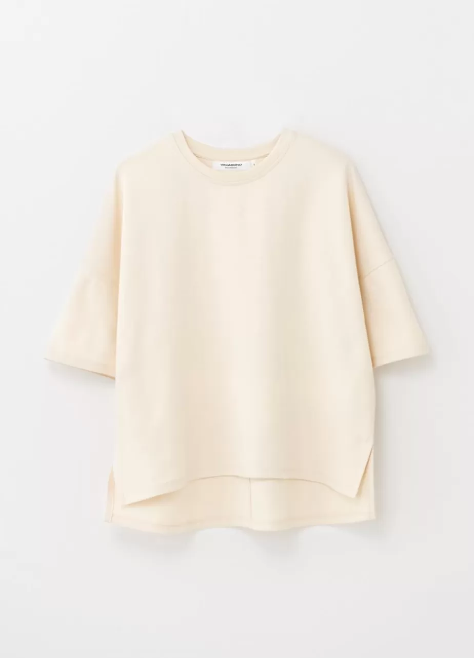 Vagabond Boxy T-Shirt Blanc Casse Textile Shop