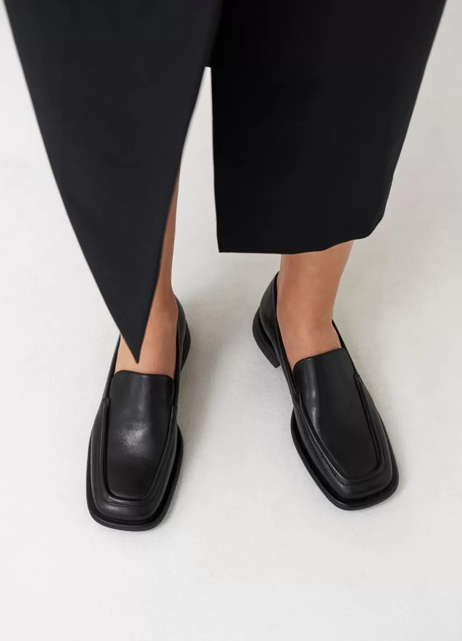 Vagabond Brittie Loafer Noir Cuir Cheap