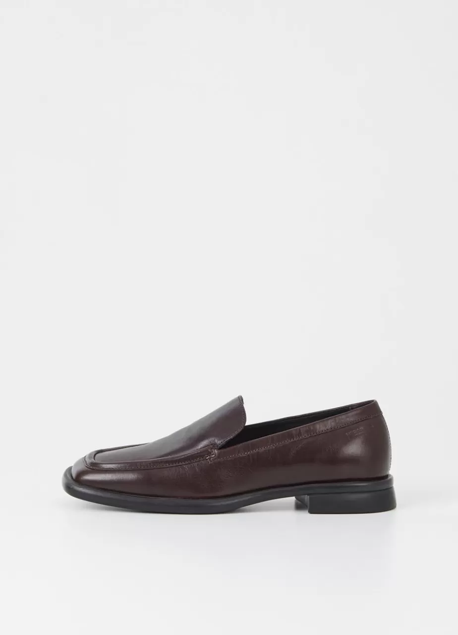 Vagabond Brittie Loafer Marron Fonce Cuir Clearance