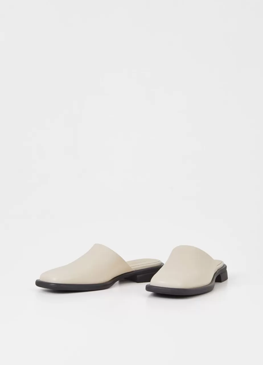 Vagabond Brittie Mules Blanc Casse Cuir Flash Sale