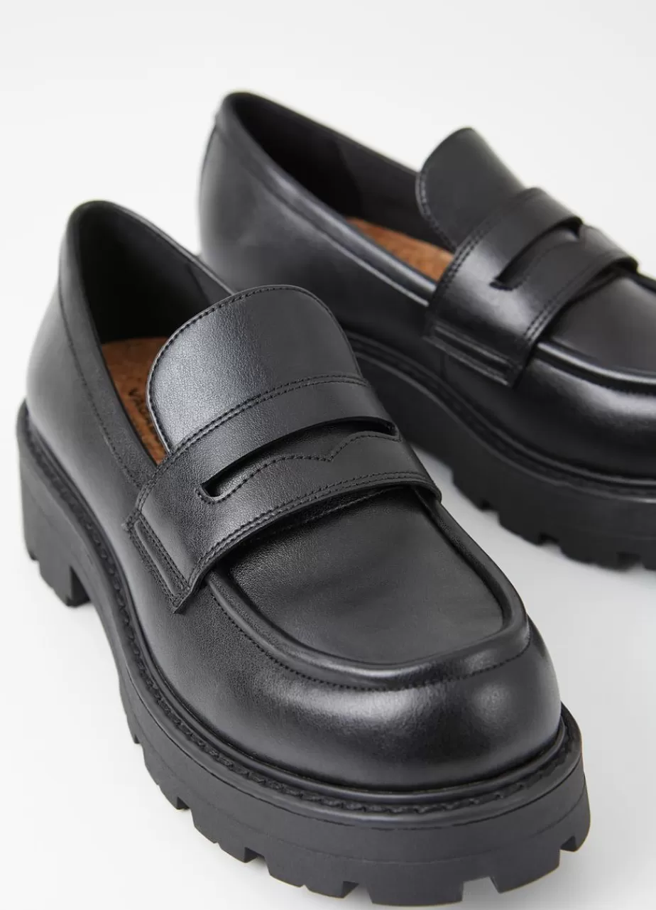 Vagabond Cosmo 2.0 Loafer Noir Similicuir Fashion