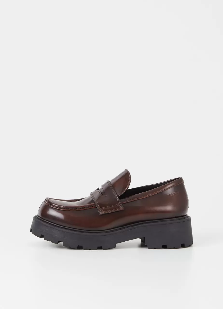 Vagabond Cosmo 2.0 Loafer Marron Cuir Glace Clearance