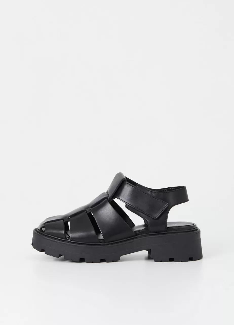 Vagabond Cosmo 2.0 Sandales Noir Cuir Online