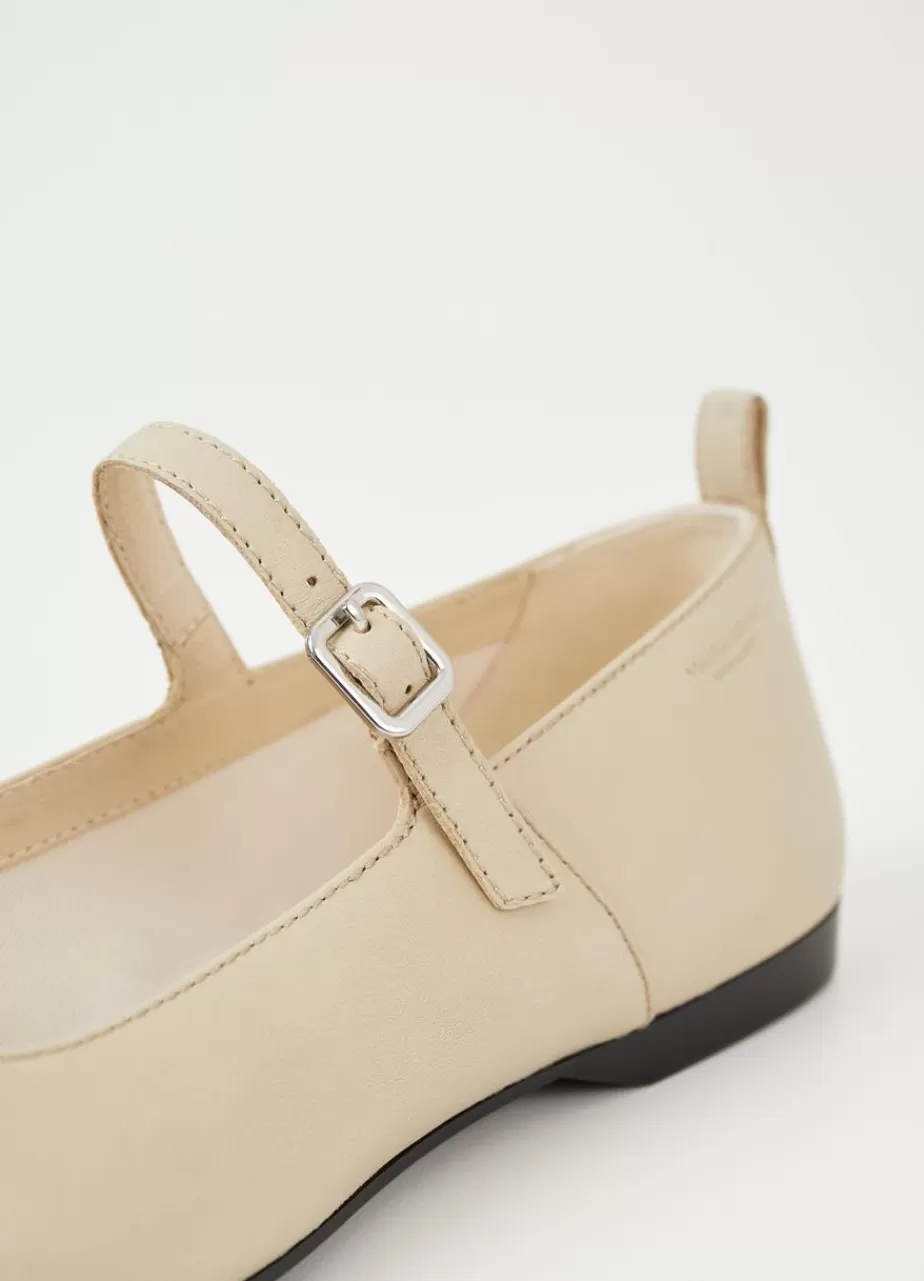 Vagabond Delia Chaussures Beige Cuir Clearance