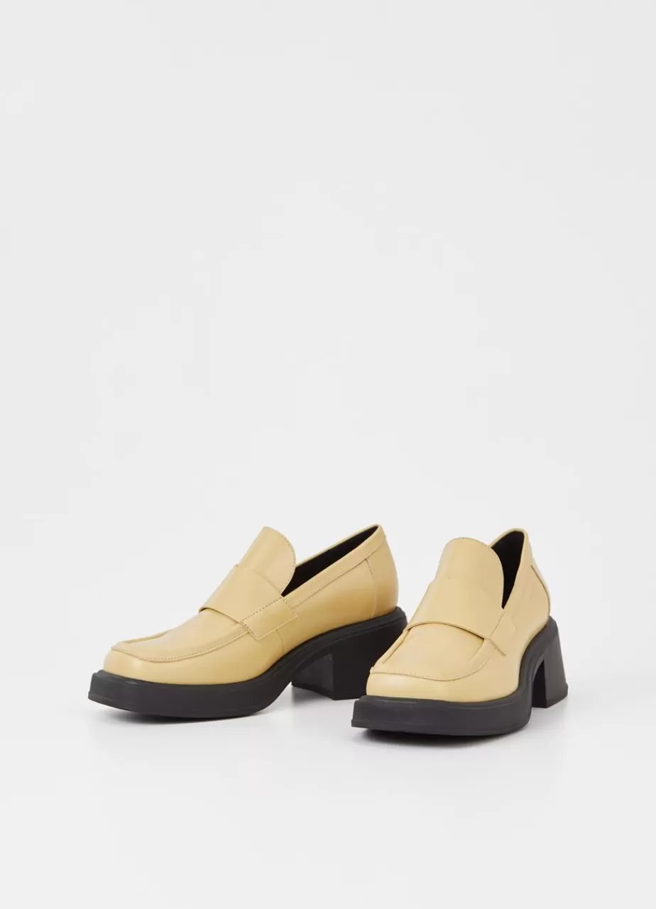 Vagabond Dorah Loafer Jaune Cuir Clearance