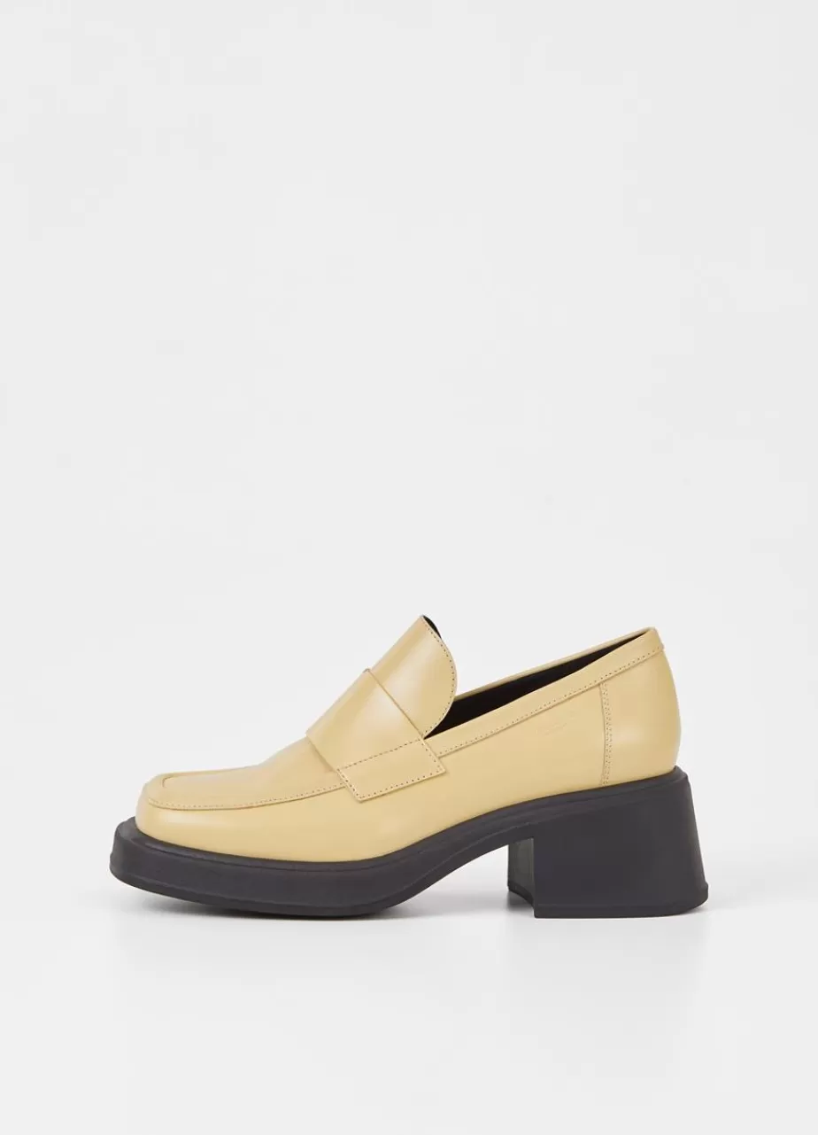 Vagabond Dorah Loafer Jaune Cuir Clearance