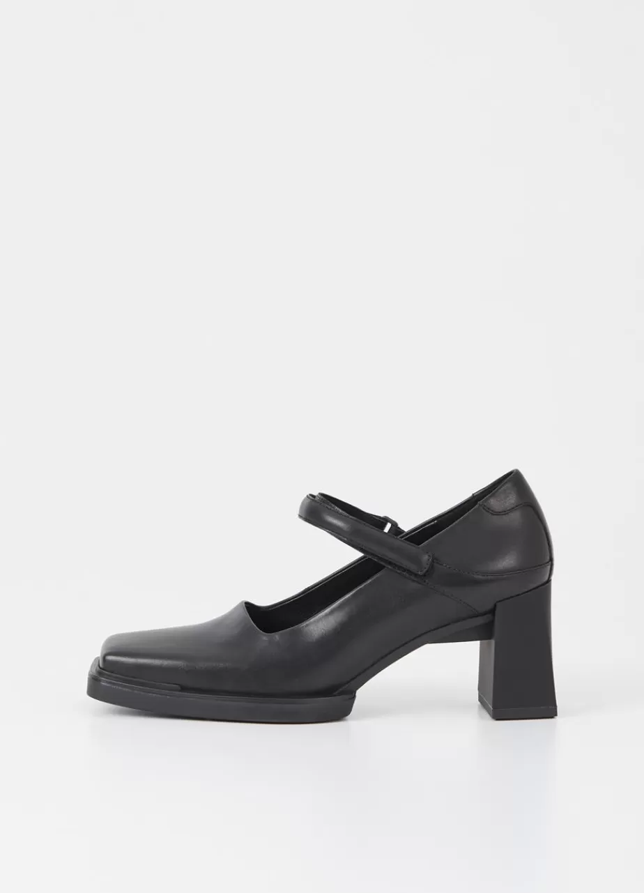 Vagabond Edwina Escarpins Noir Cuir Flash Sale