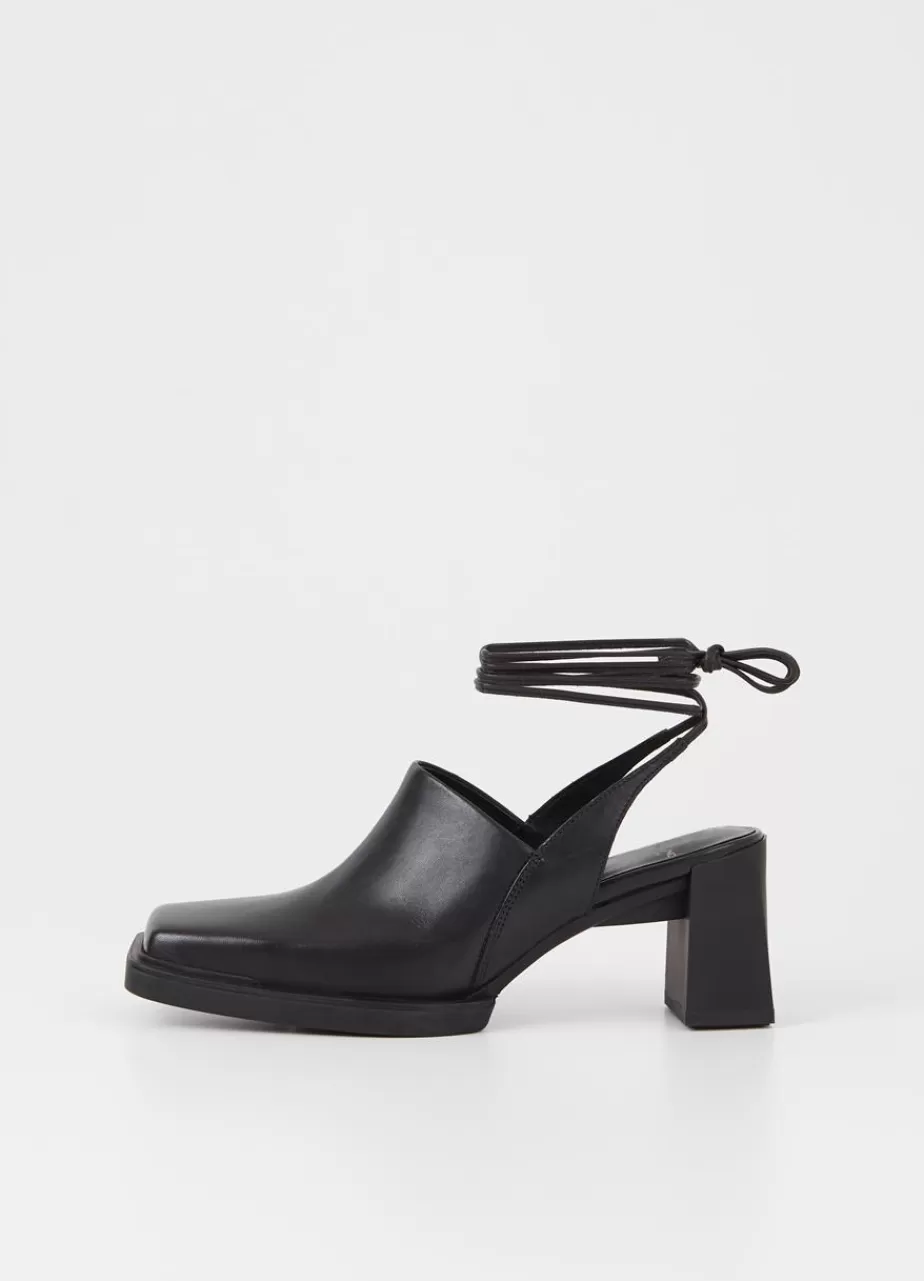 Vagabond Edwina Sandales Noir Cuir Shop