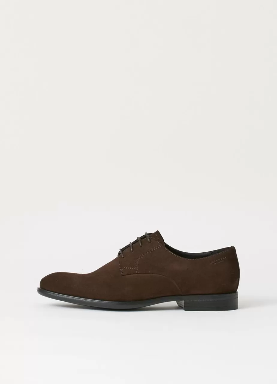 Vagabond Harvey Chaussures Marron Fonce Daim Fashion