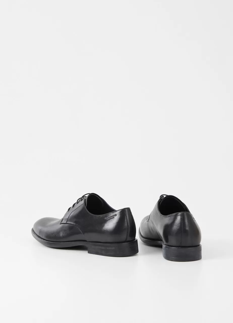 Vagabond Harvey Chaussures Noir Cuir Discount