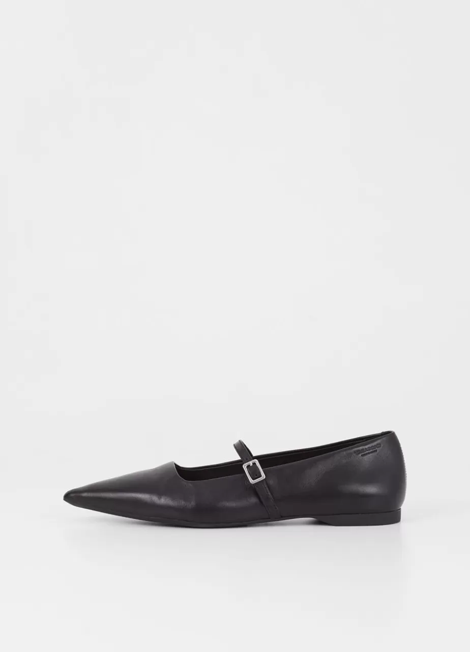 Vagabond Hermine Chaussures Noir Cuir Store