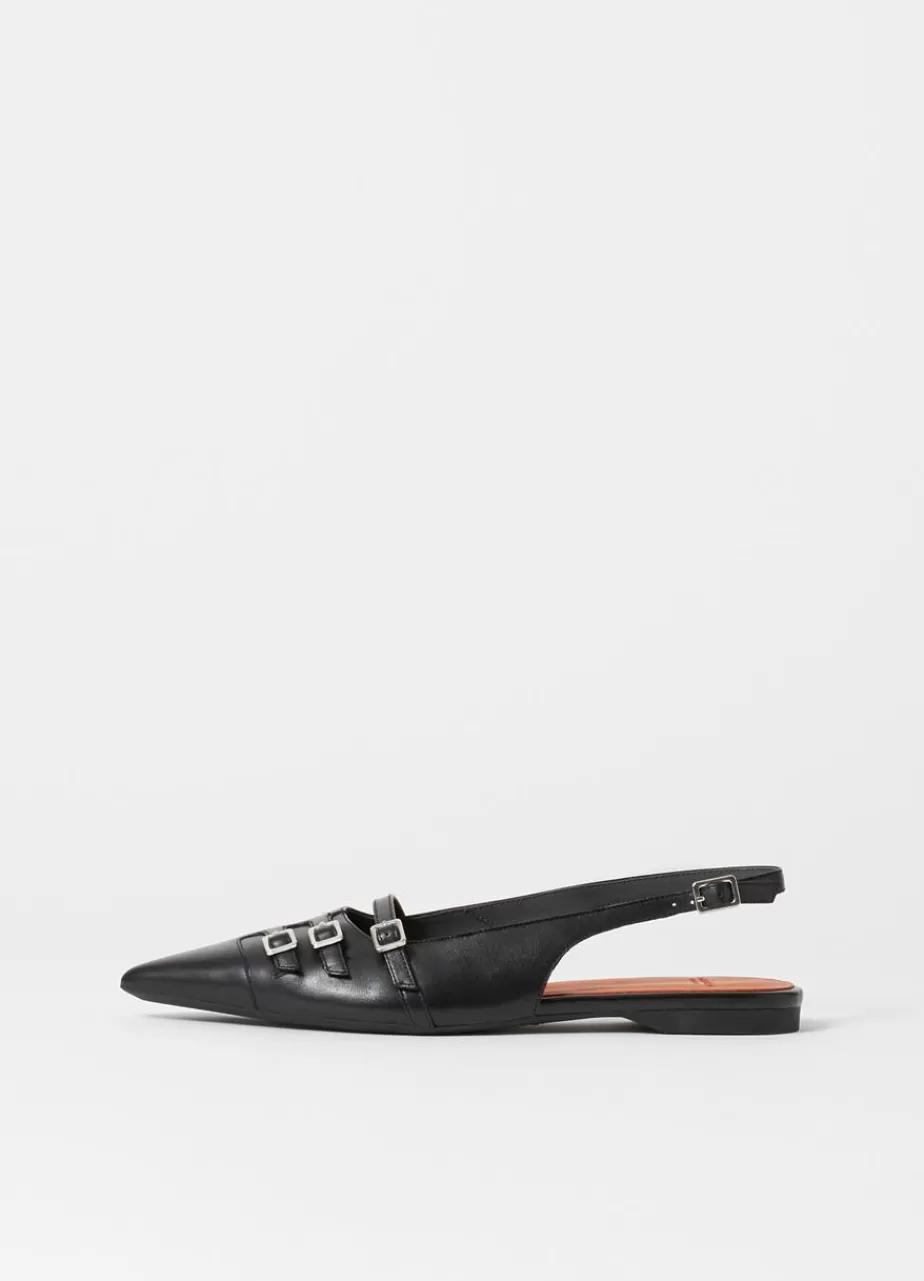 Vagabond Hermine Chaussures Noir Cuir Store