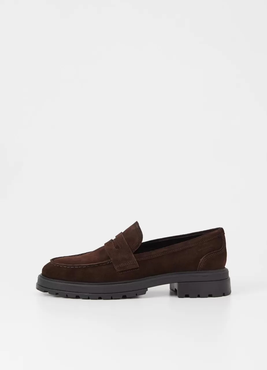 Vagabond Johnny 2.0 Loafer Marron Daim Store