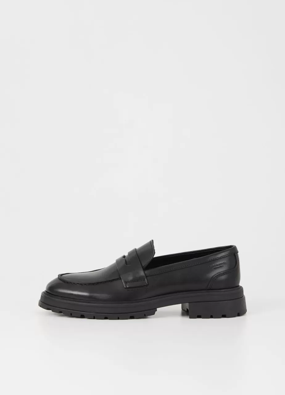 Vagabond Johnny 2.0 Loafer Noir Cuir Cheap