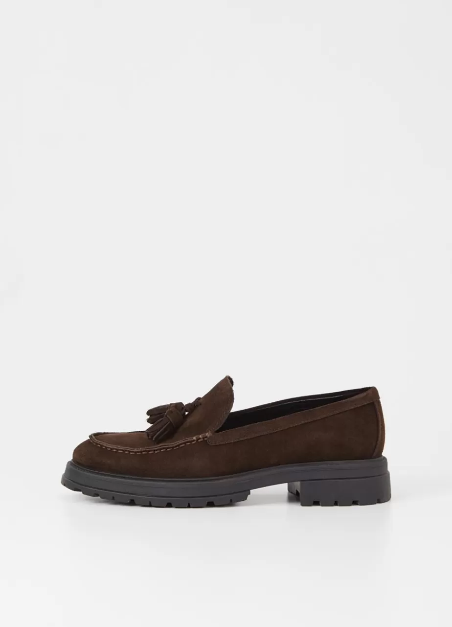 Vagabond Johnny 2.0 Loafer Marron Daim Shop