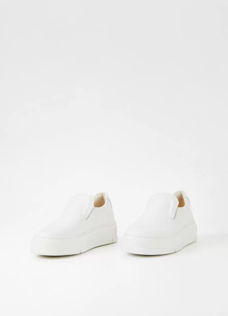 Vagabond Judy Baskets Blanc Cuir Clearance