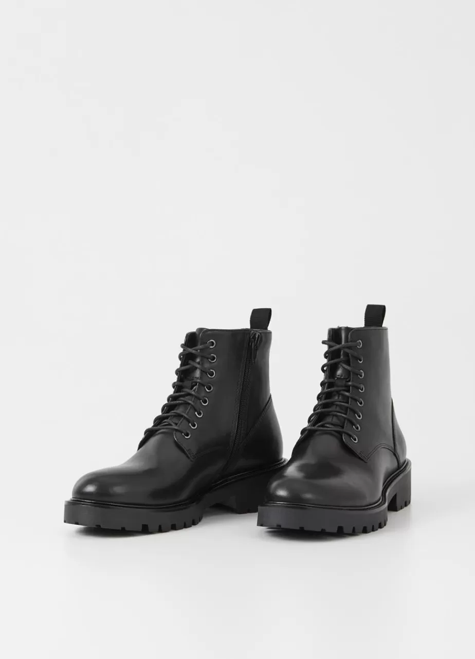 Vagabond Kenova Bottes Noir Cuir Hot