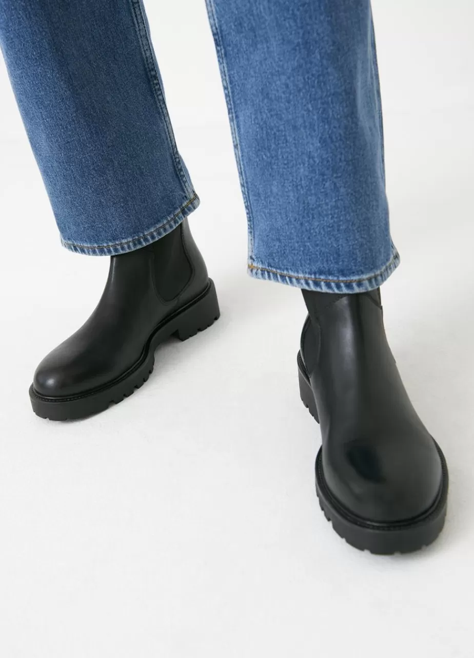 Vagabond Kenova Bottes Noir Cuir Online