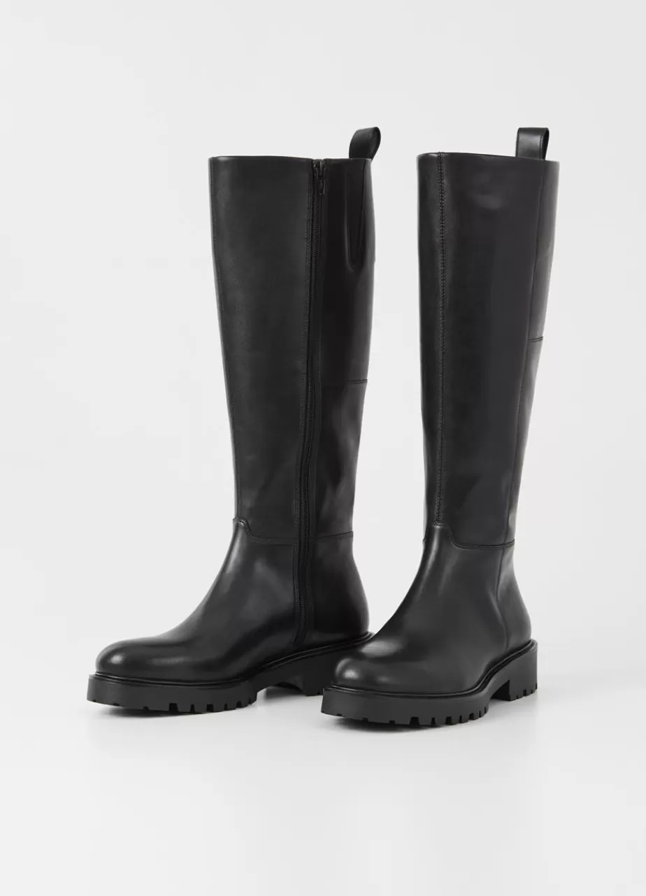 Vagabond Kenova Bottes Noir Cuir Hot