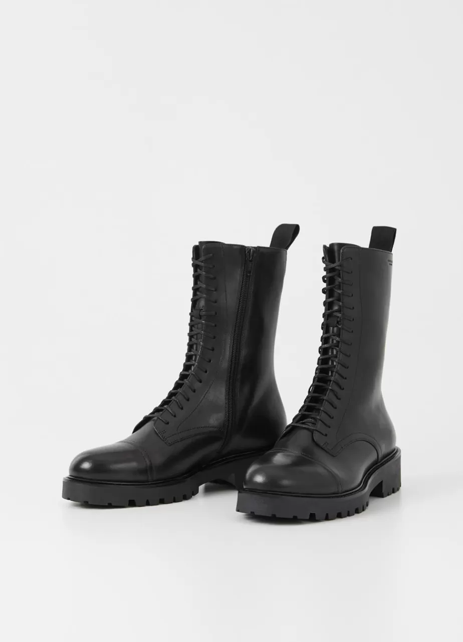 Vagabond Kenova Bottes Noir Cuir Online