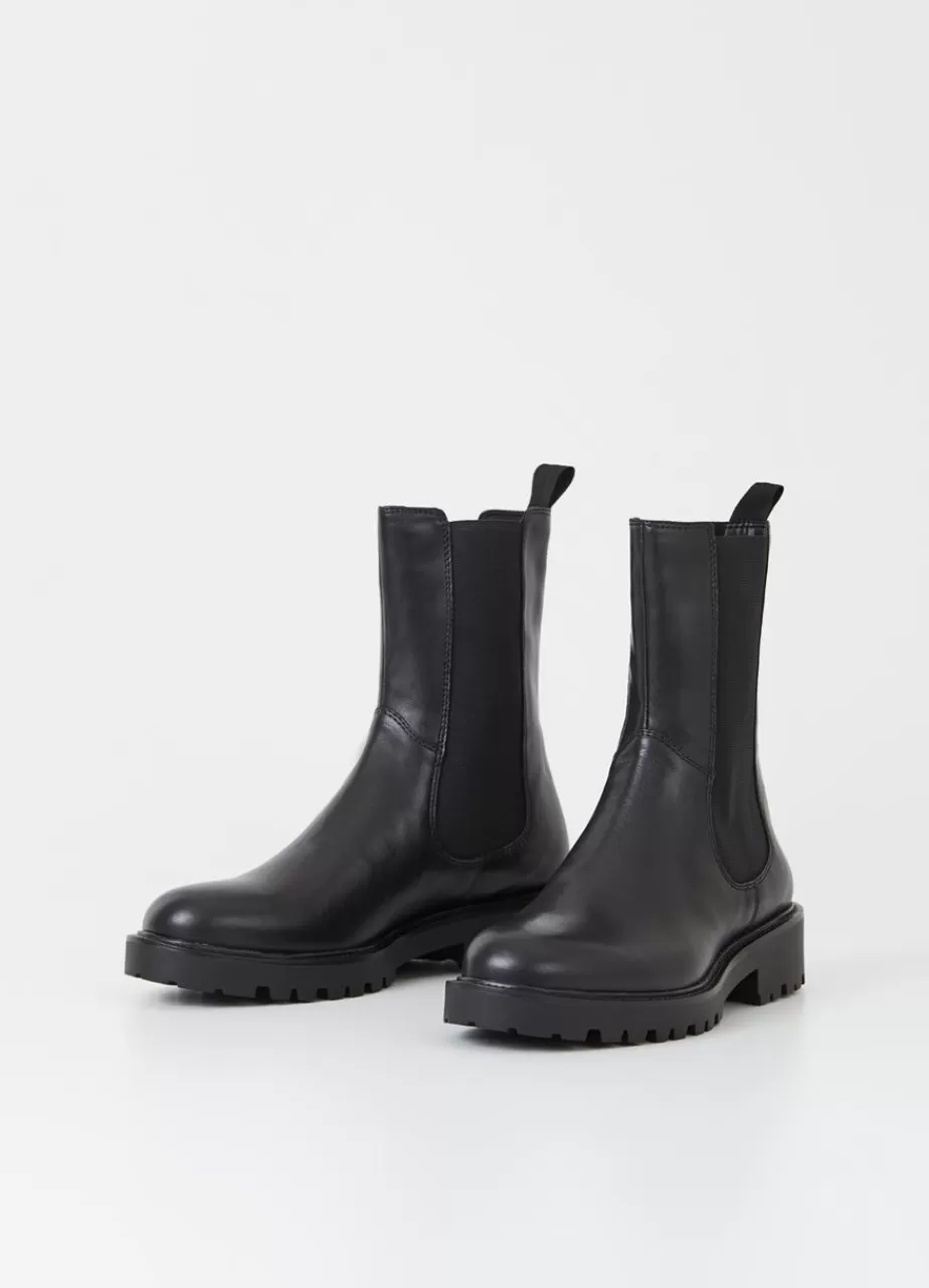 Vagabond Kenova Bottes Noir Similicuir Flash Sale