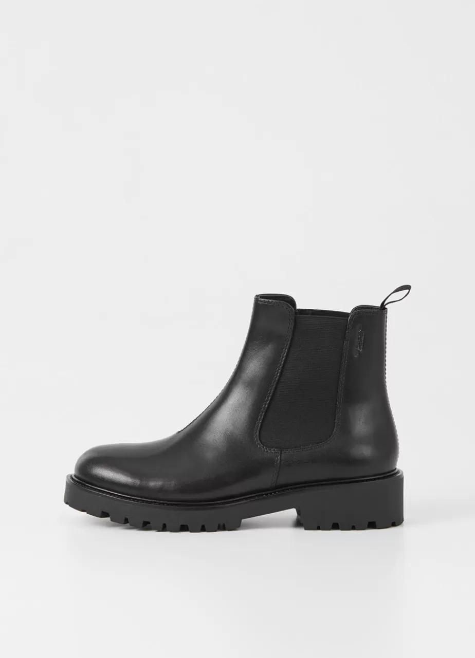 Vagabond Kenova Bottes Noir Cuir Cheap