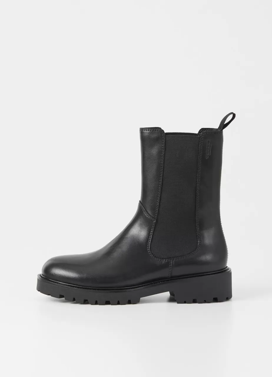 Vagabond Kenova Bottes Noir Cuir Online