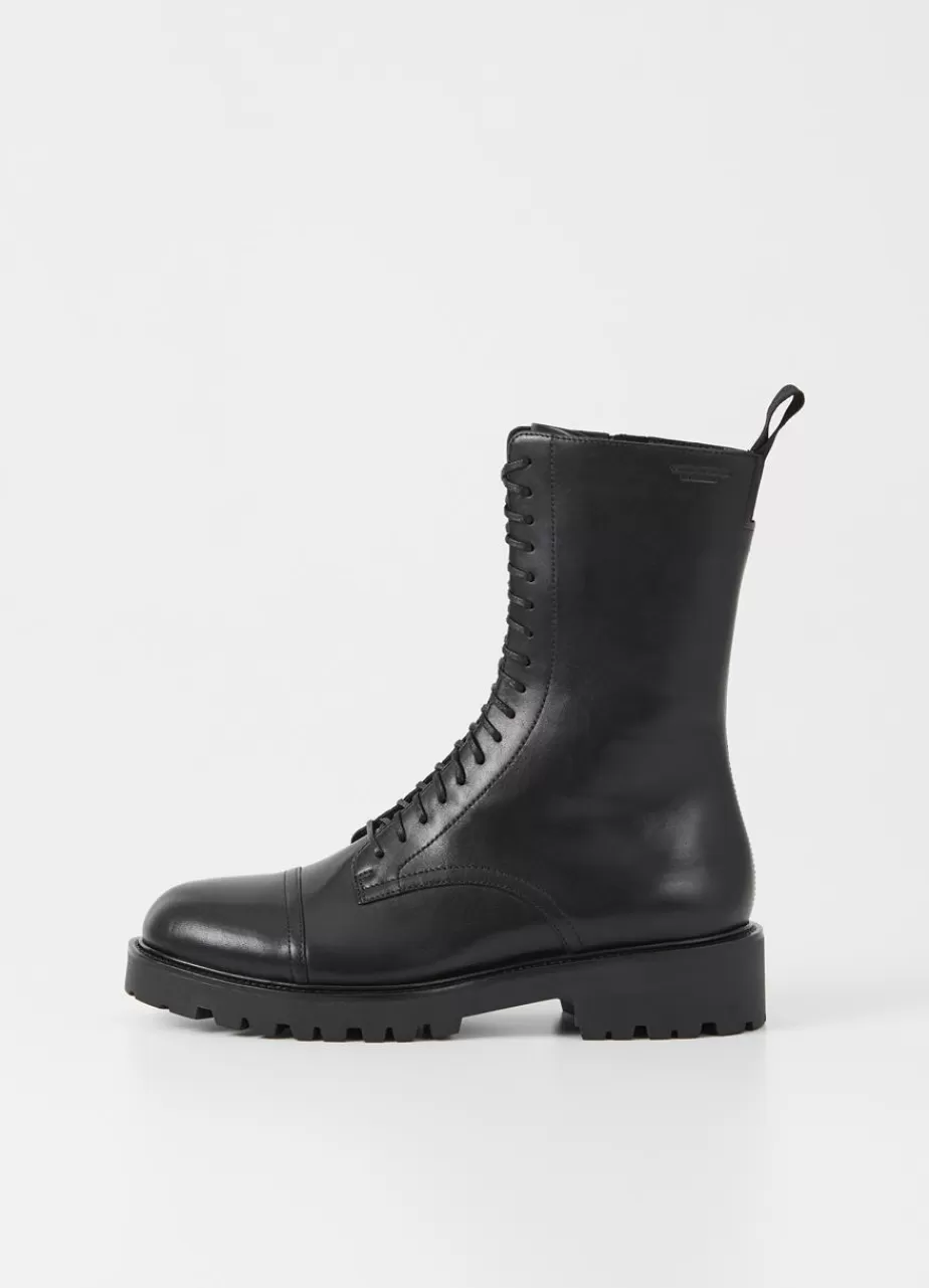 Vagabond Kenova Bottes Noir Cuir Online