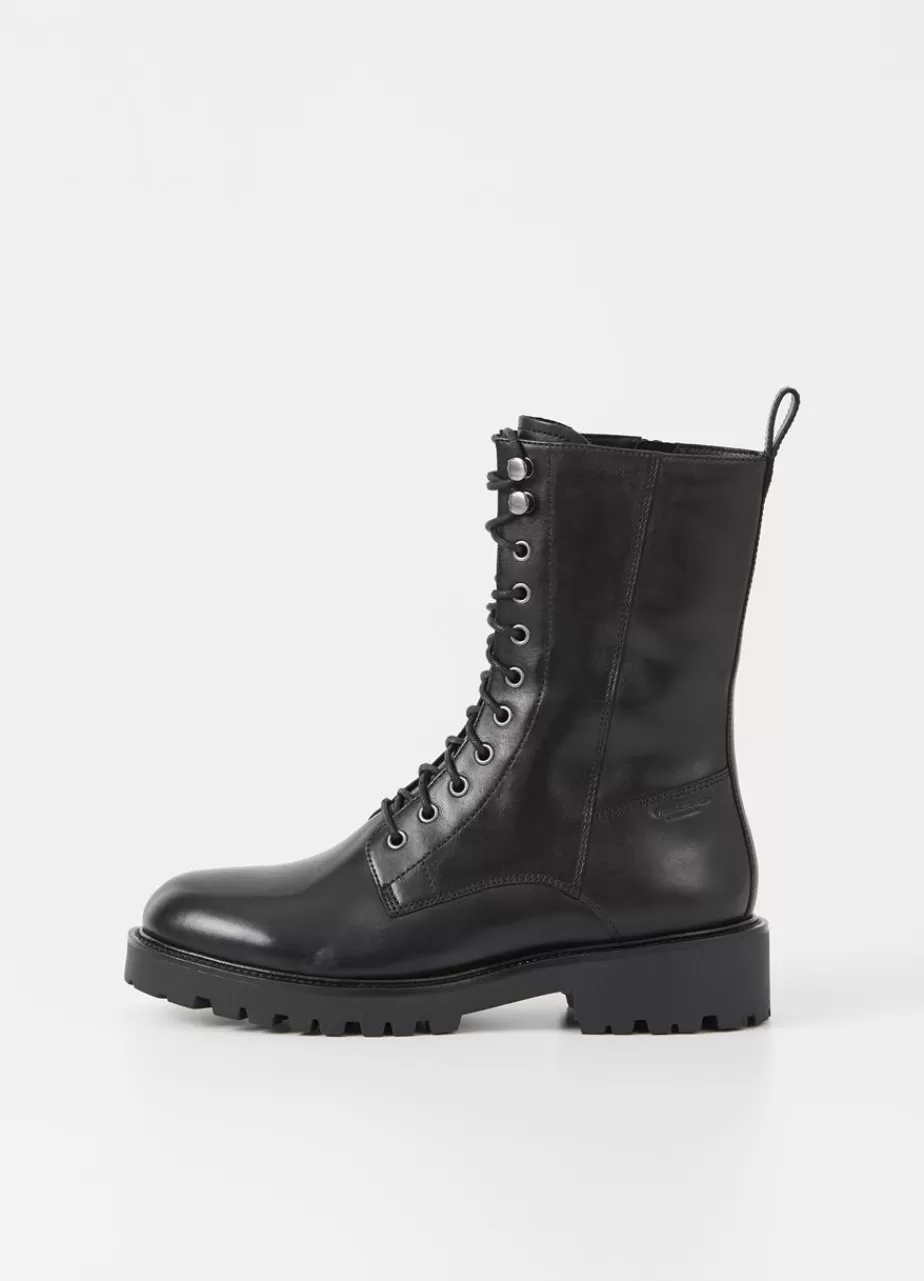 Vagabond Kenova Bottes Noir Cuir Shop