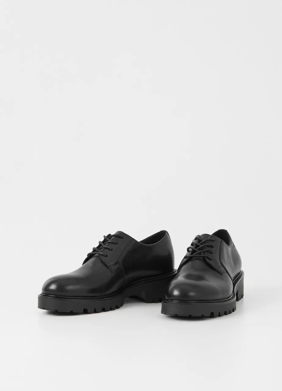 Vagabond Kenova Chaussures Noir Cuir Online