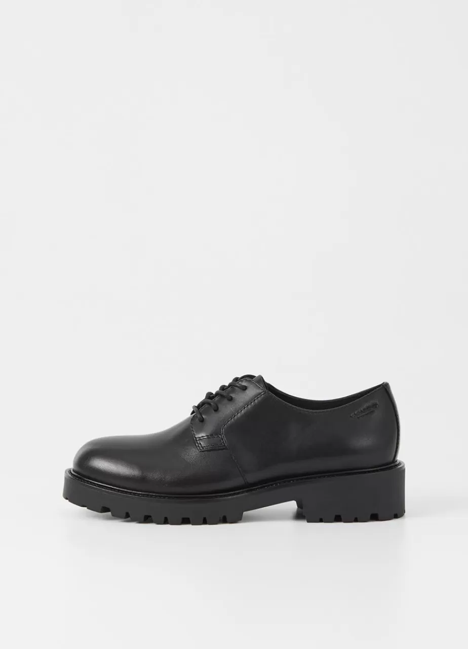 Vagabond Kenova Chaussures Noir Cuir Online