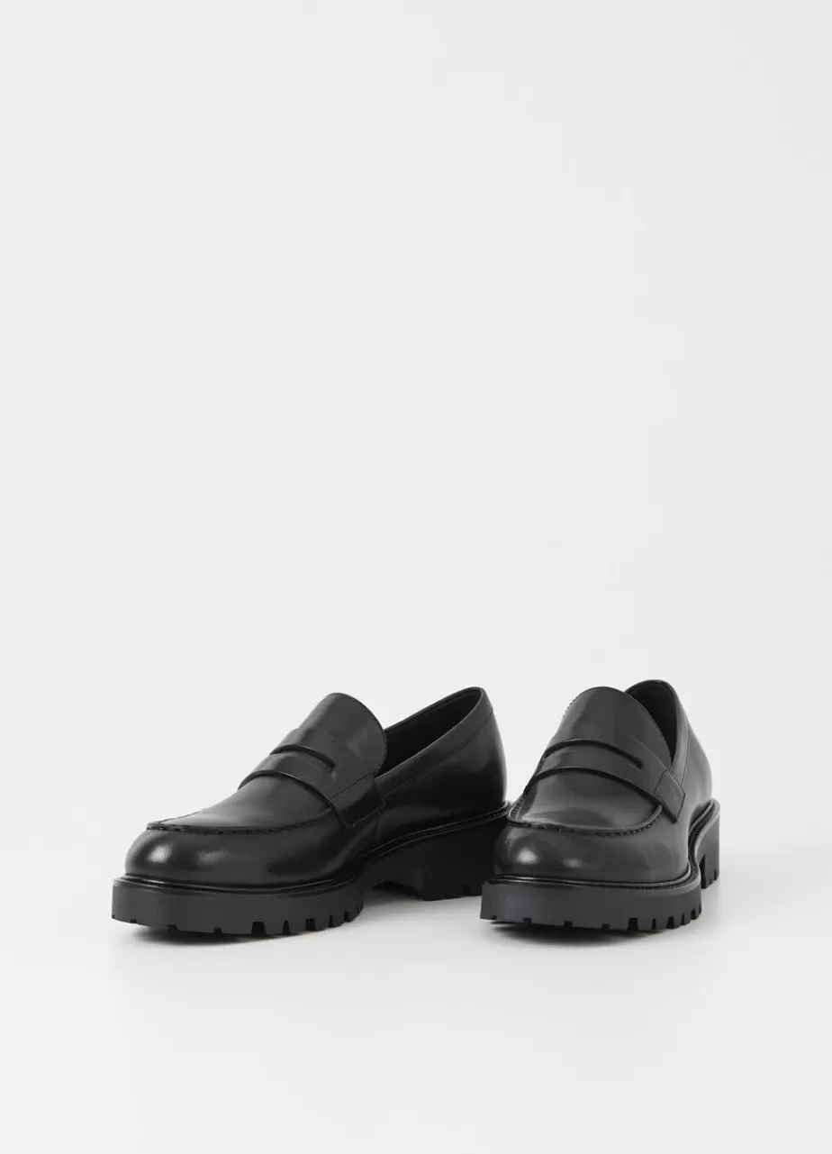 Vagabond Kenova Loafer Noir Cuir Hot