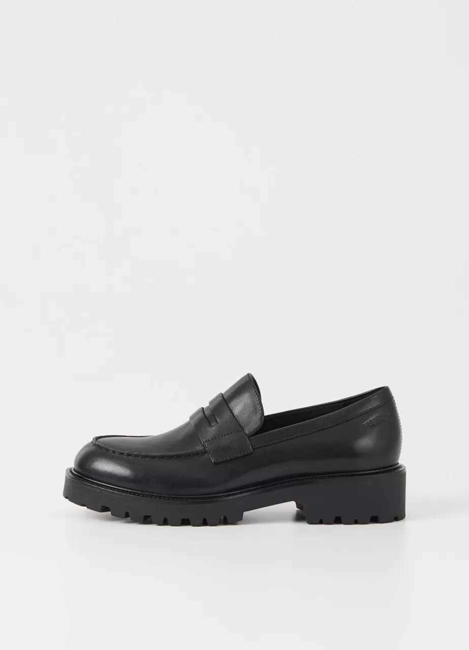 Vagabond Kenova Loafer Noir Cuir Hot