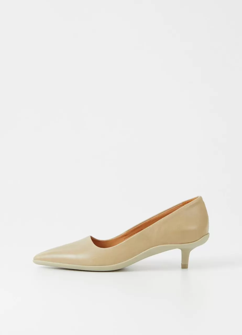 Vagabond Lydia Escarpins Beige Cuir Outlet