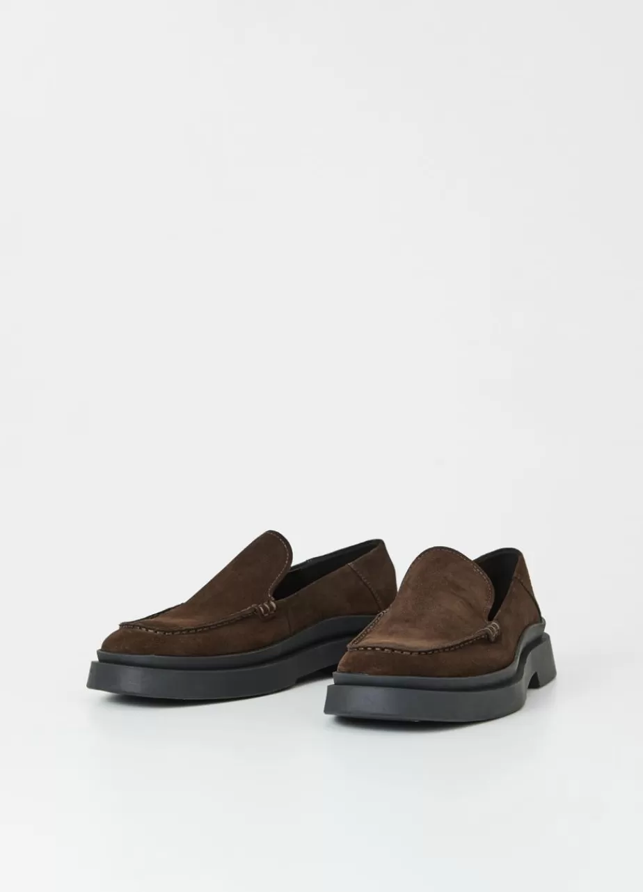 Vagabond Mike Loafer Marron Fonce Daim Shop