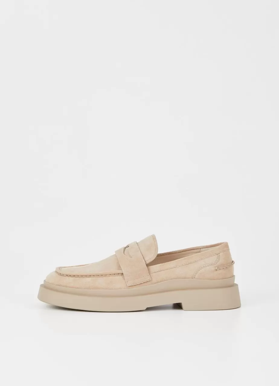 Vagabond Mike Loafer Beige Daim Flash Sale