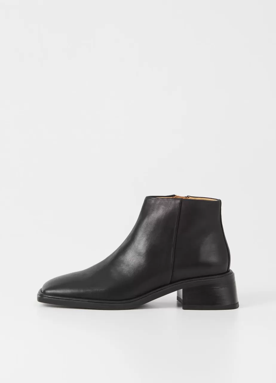 Vagabond Neema Bottes Noir Cuir New